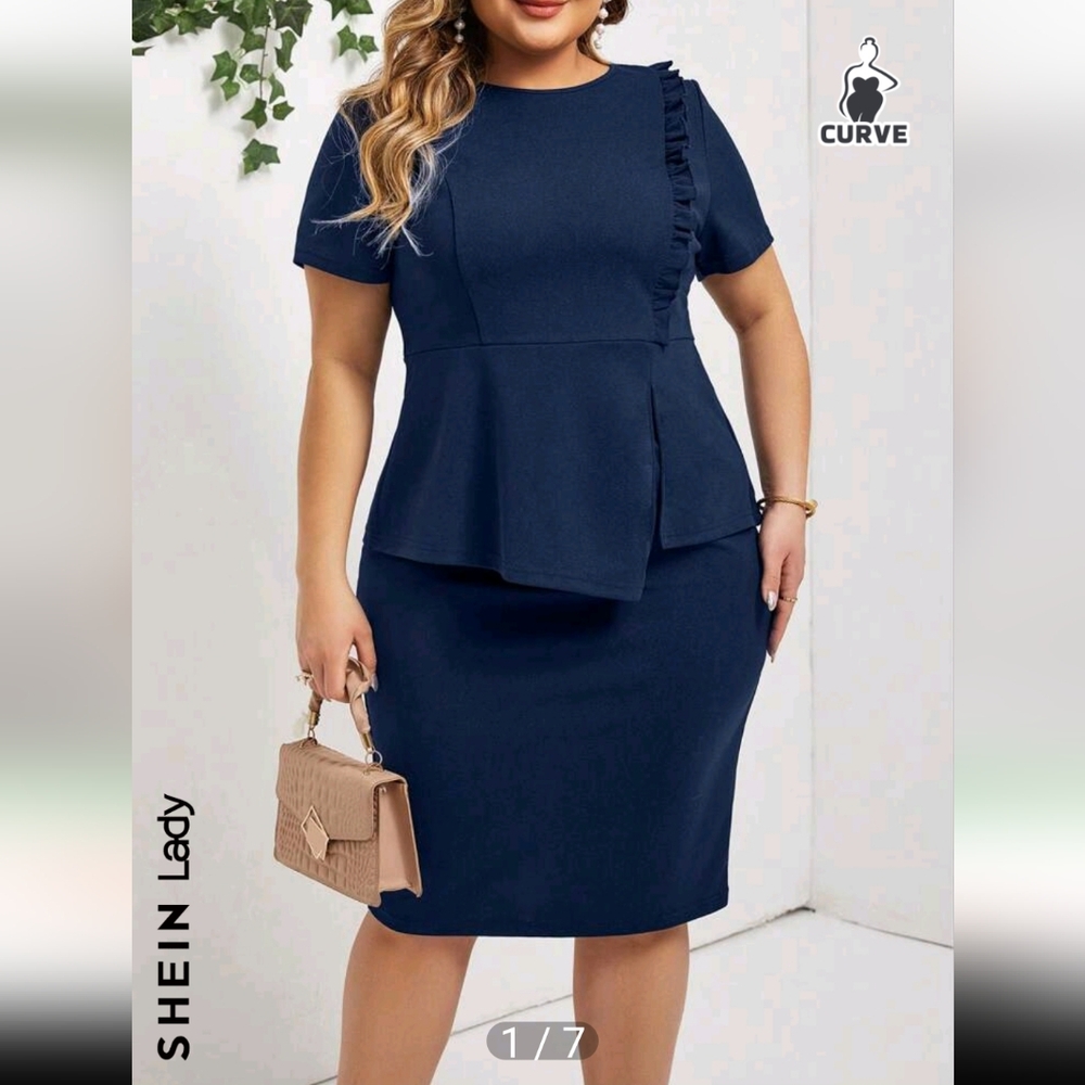 Shein eomens dress suite